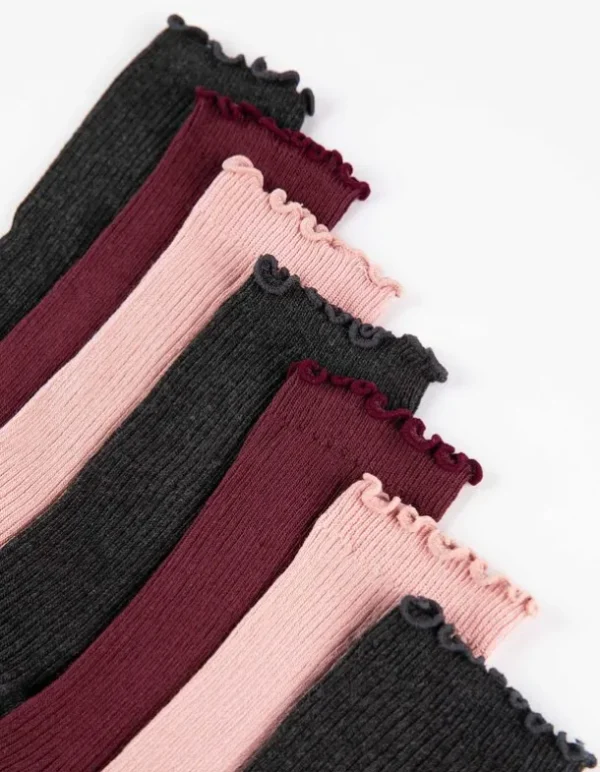Socken - 7er-Pack - rosa