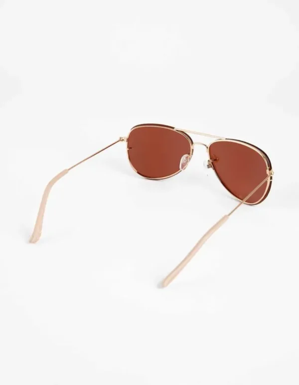 Sonnenbrille - kupferfarben