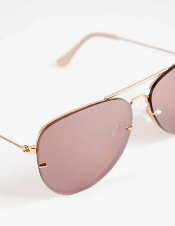 Sonnenbrille - kupferfarben