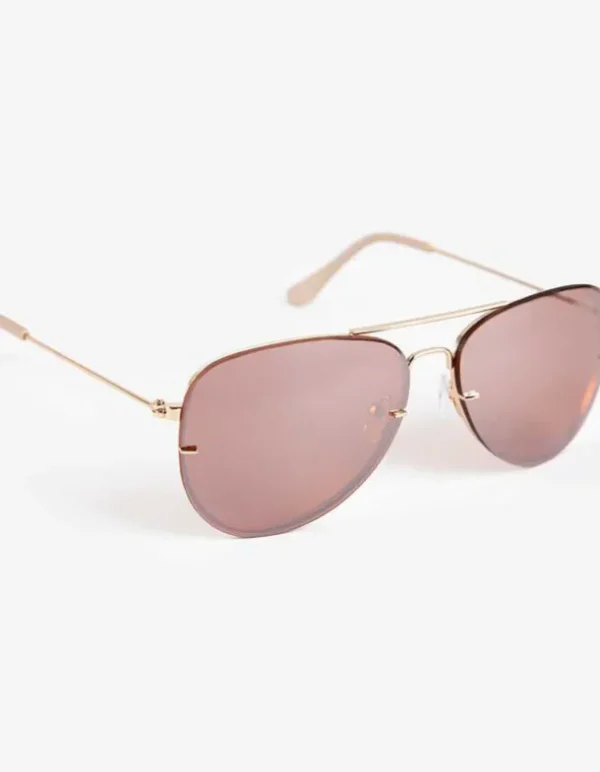 Sonnenbrille - kupferfarben