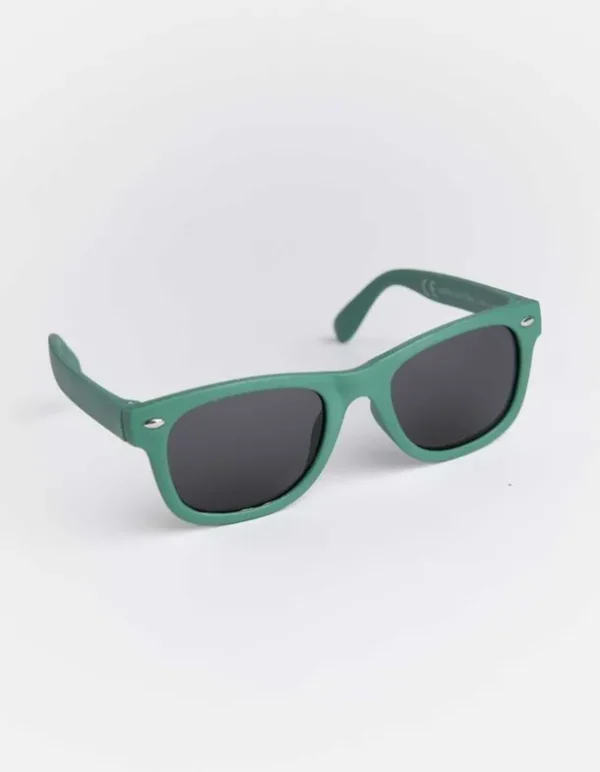 Sonnenbrille - Oval - dunkelgrün