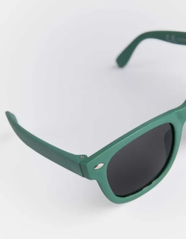 Sonnenbrille - Oval - dunkelgrün