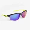 Sonnenbrille - Sportliches Design - hellgelb