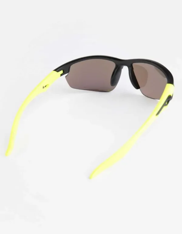 Sonnenbrille - Sportliches Design - hellgelb