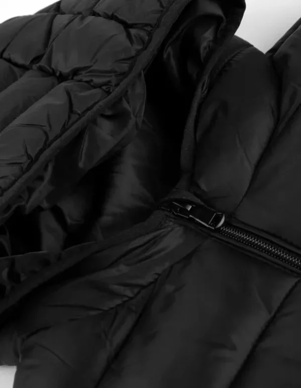 Steppjacke - Basic - schwarz