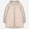 Steppmantel - Wasserabweisend - beige