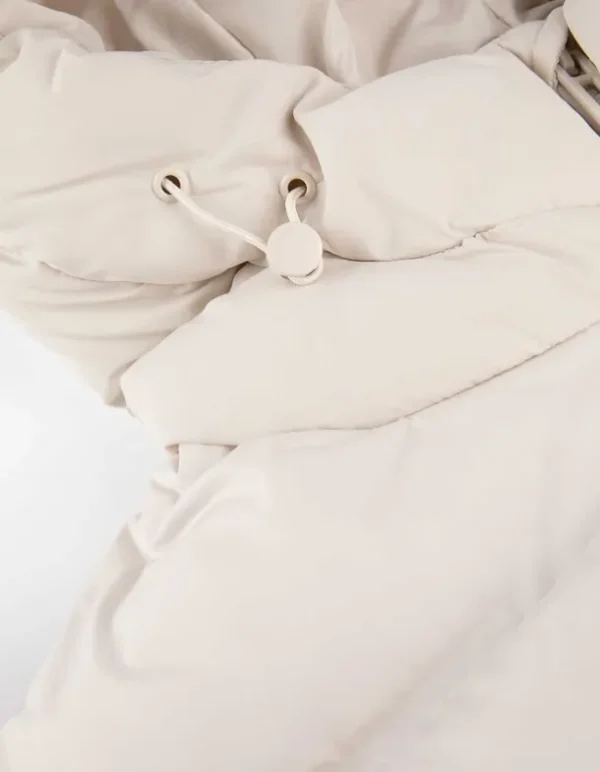 Steppweste - Oversized Fit - beige