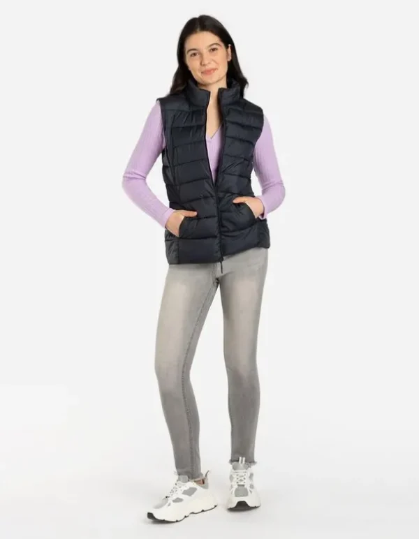 Steppweste - Regular Fit - dunkelblau