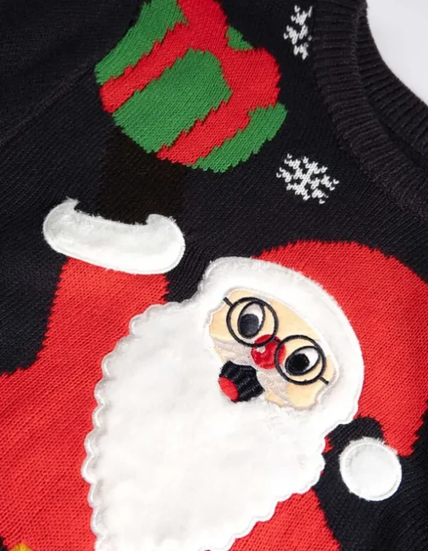Strickpullover - Christmas - dunkelblau