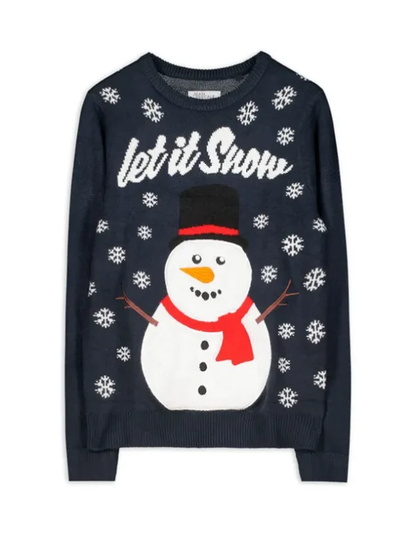 Strickpullover - Christmas - dunkelblau