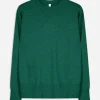 Strickpullover - Kaschmir - dunkelgrün