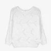 Strickpullover - weiß