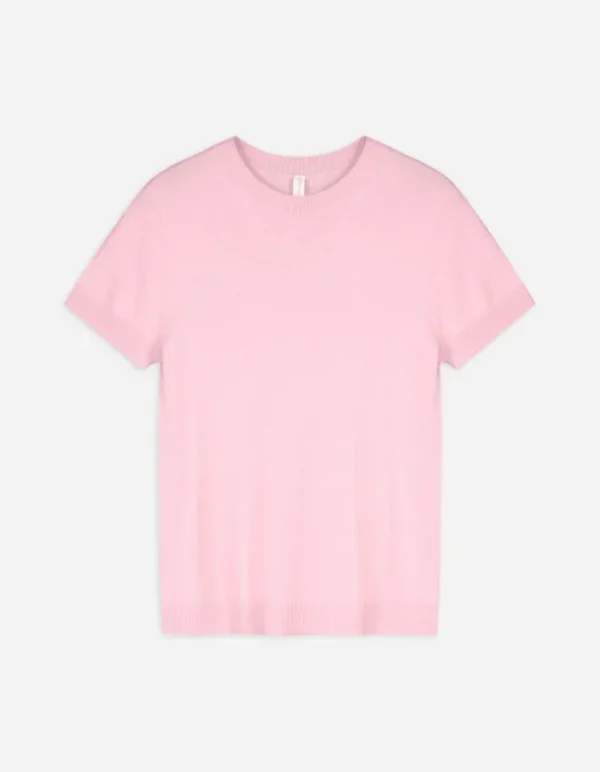 Strickshirt - Kaschmir - rosa