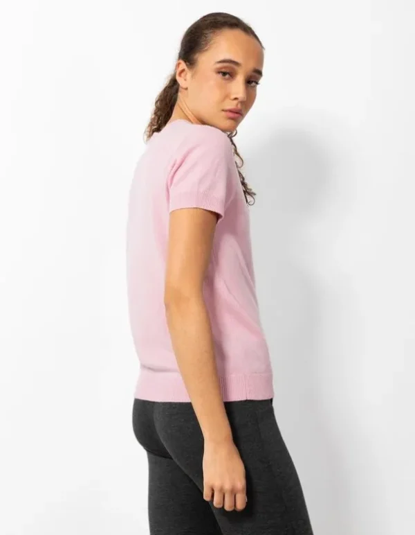 Strickshirt - Kaschmir - rosa