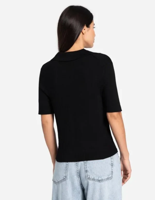 Strickshirt - Viskose-Mix
