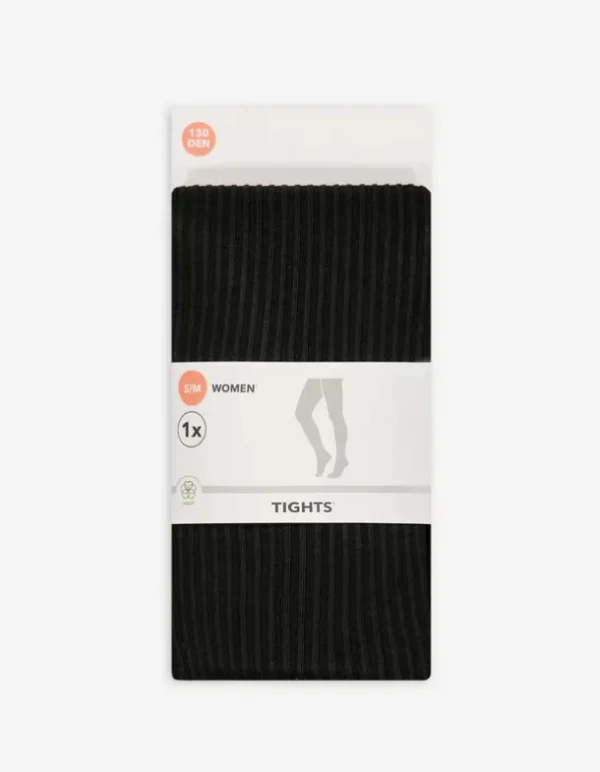 Strumpfhose - einfarbig - schwarz