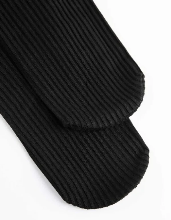 Strumpfhose - einfarbig - schwarz