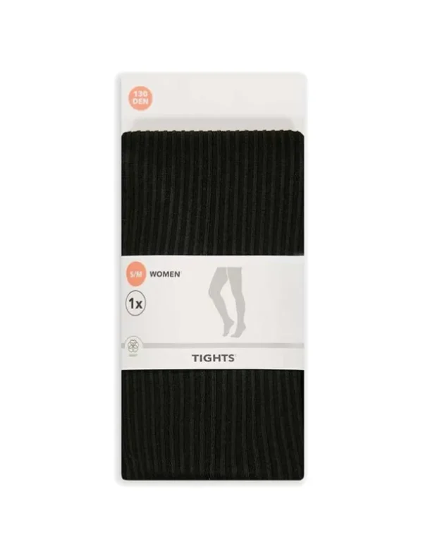 Strumpfhose - einfarbig - schwarz