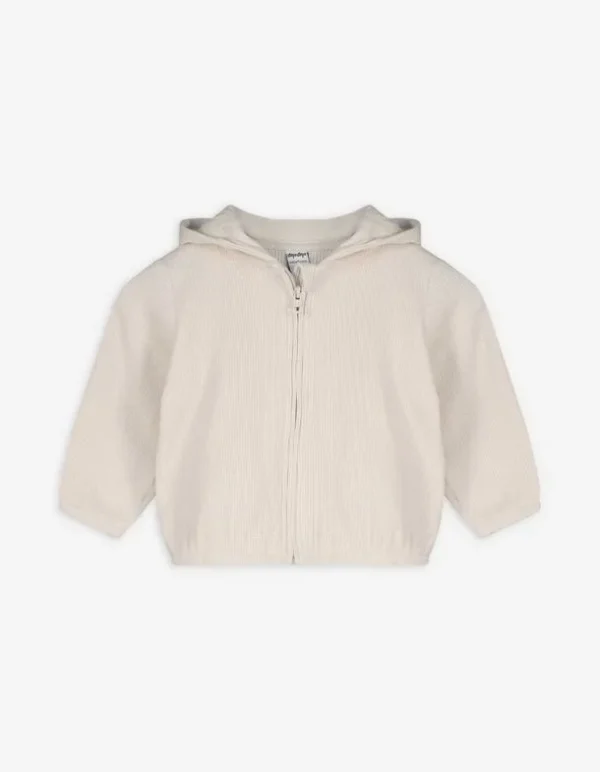 Sweatjacke - beige
