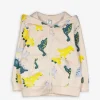 Sweatjacke - beige