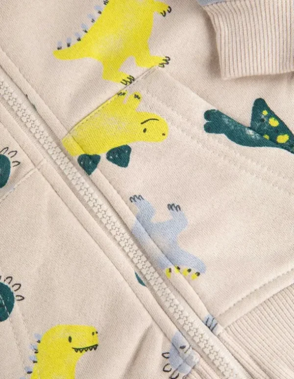 Sweatjacke - beige