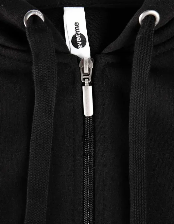 Sweatjacke - einfarbig