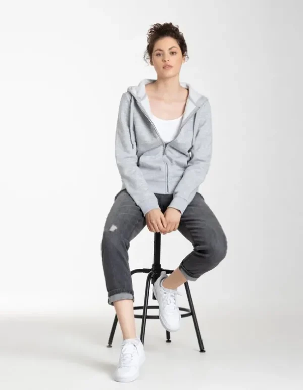 Sweatjacke - Kapuze