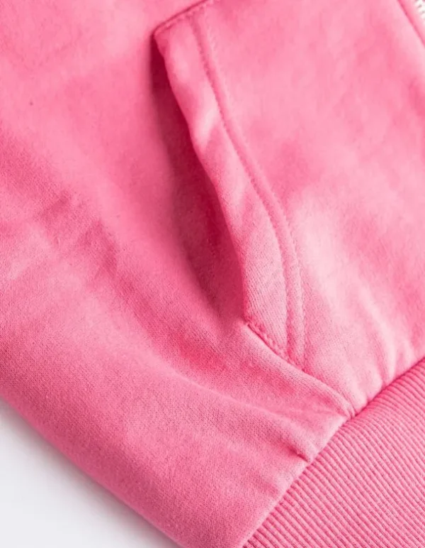 Sweatjacke - Kapuze - pink