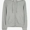 Sweatjacke - Kapuze mit Tunnelzug
