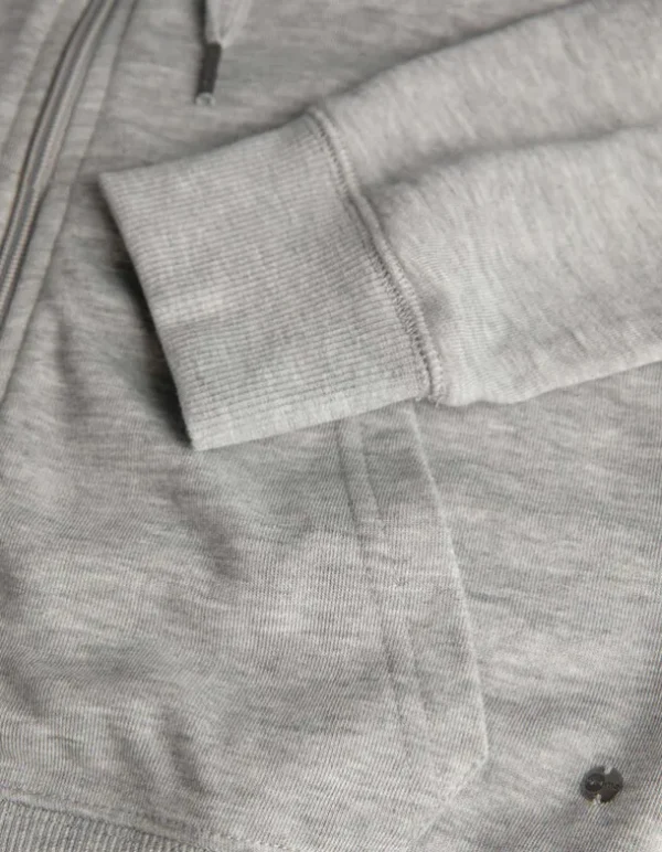 Sweatjacke - Kapuze mit Tunnelzug