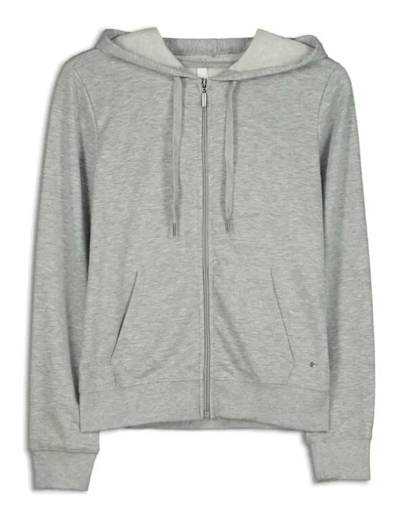 Sweatjacke - Kapuze mit Tunnelzug
