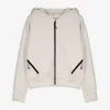 Sweatjacke - Modal-Anteil - beige