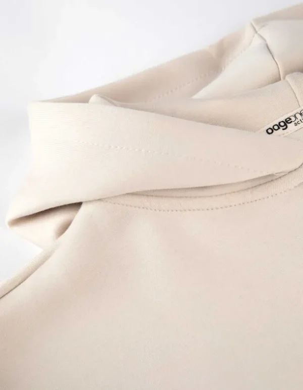 Sweatjacke - Modal-Anteil - beige