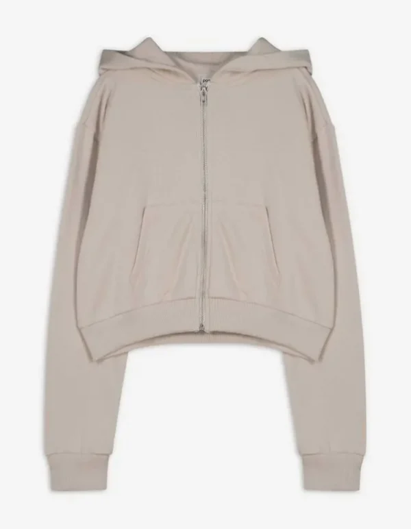 Sweatjacke - Sweat - beige