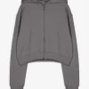 Sweatjacke - Sweat - dunkelgrau
