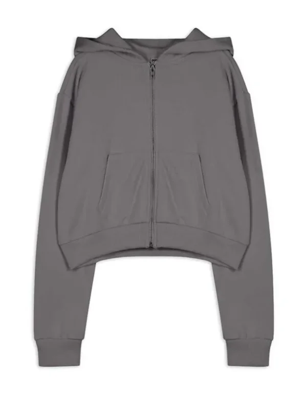 Sweatjacke - Sweat - dunkelgrau