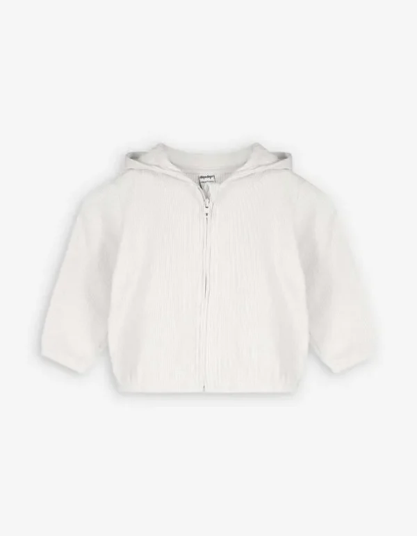 Sweatjacke - weiß