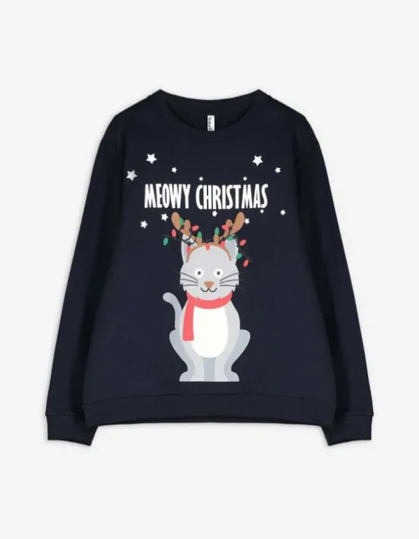 Sweatshirt - Christmas - dunkelblau