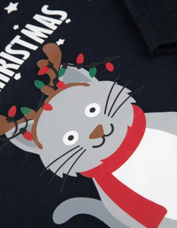 Sweatshirt - Christmas - dunkelblau