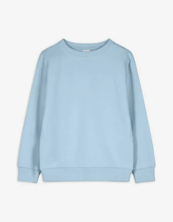 Sweatshirt - einfarbig - blau