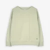 Sweatshirt - einfarbig - hellgrün