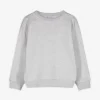 Sweatshirt - einfarbig - hellgrau