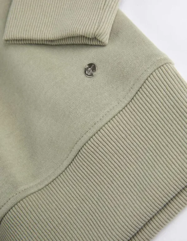 Sweatshirt - einfarbig - hellgrün