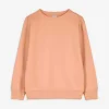 Sweatshirt - einfarbig - orange
