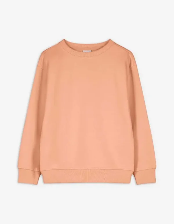 Sweatshirt - einfarbig - orange