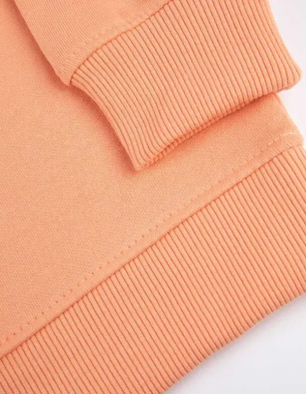 Sweatshirt - einfarbig - orange