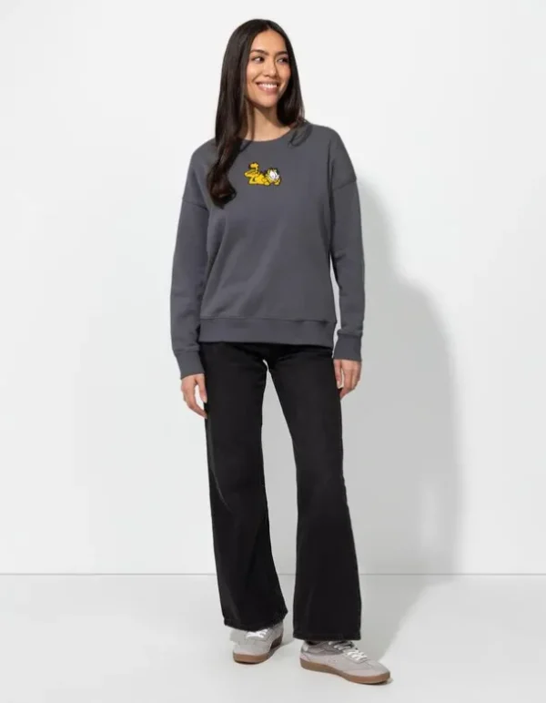 Sweatshirt - Garfield - dunkelgrau