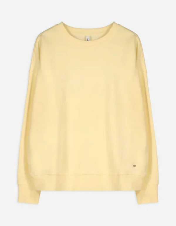 Sweatshirt - hellgelb