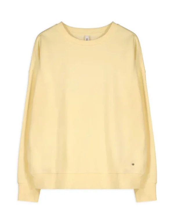 Sweatshirt - hellgelb
