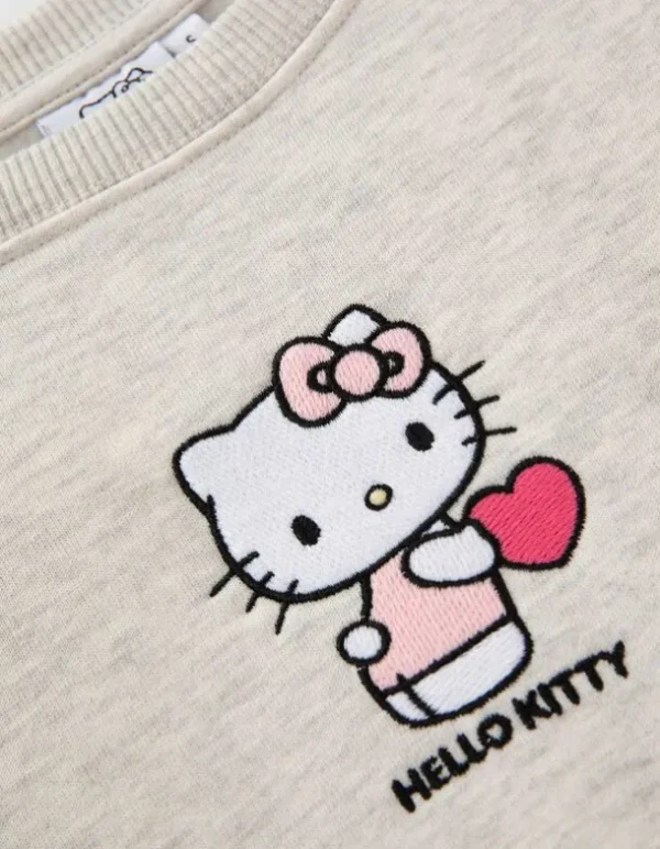 Sweatshirt - Hello Kitty - hellgrau